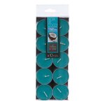 COMPTOIR DE LA BOUGIE Lot de 10 Bougies Chauffe-Plat Parfumées 3,7cm Coco