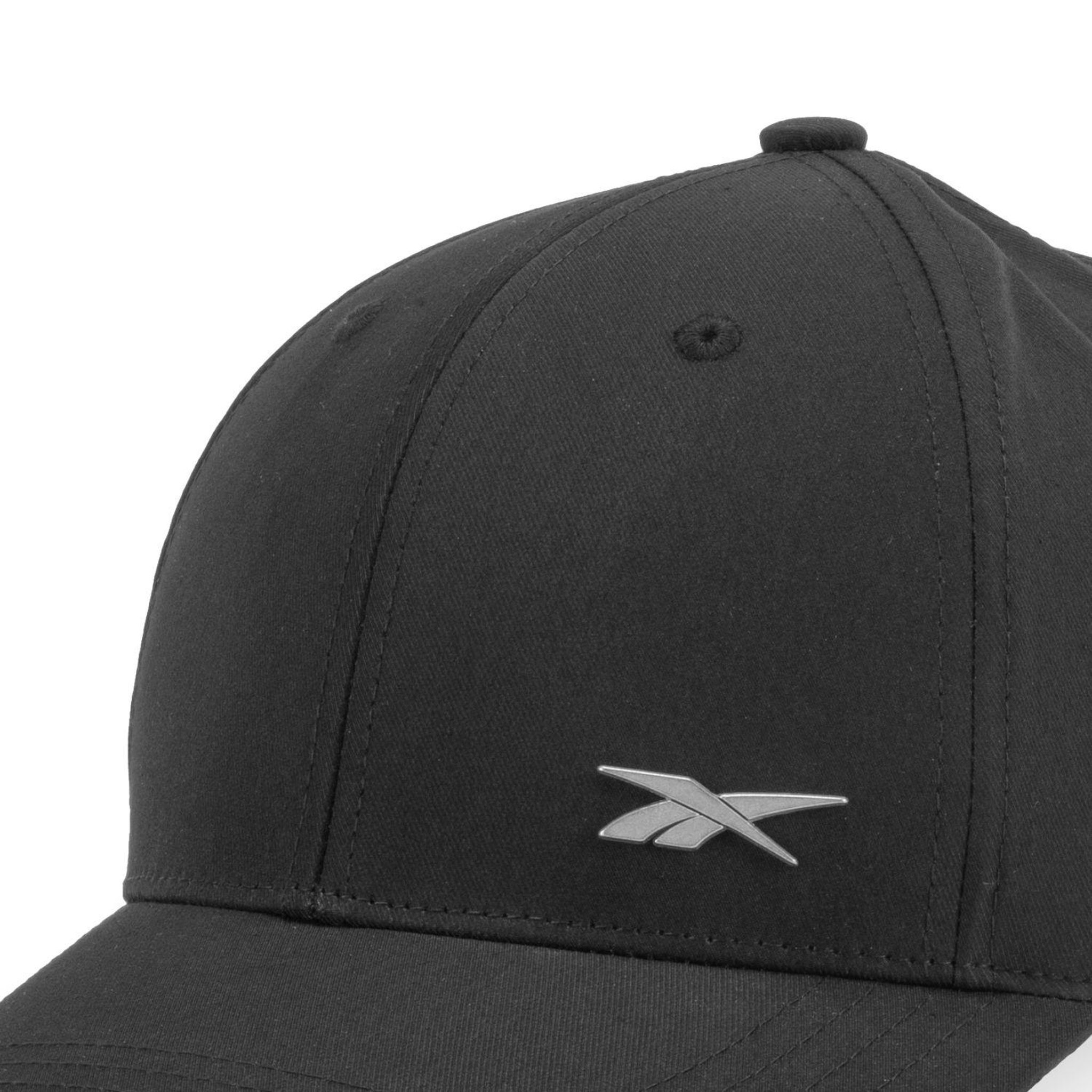 Voir la diapositive 3 : Reebok Casquette Baseball en polyester avec écusson argenté Badge Cap
