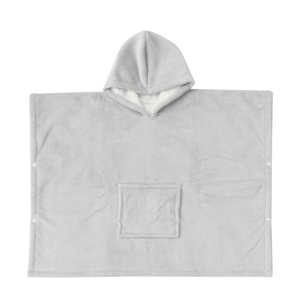 ACTUEL Plaid poncho avec capuche - Adulte 