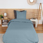 Voir la diapositive 1 : Home collection Parure de couette 100% percale de coton 65fils