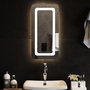 Voir la diapositive 1 : VIDAXL Miroir de salle de bain a LED 30x60 cm