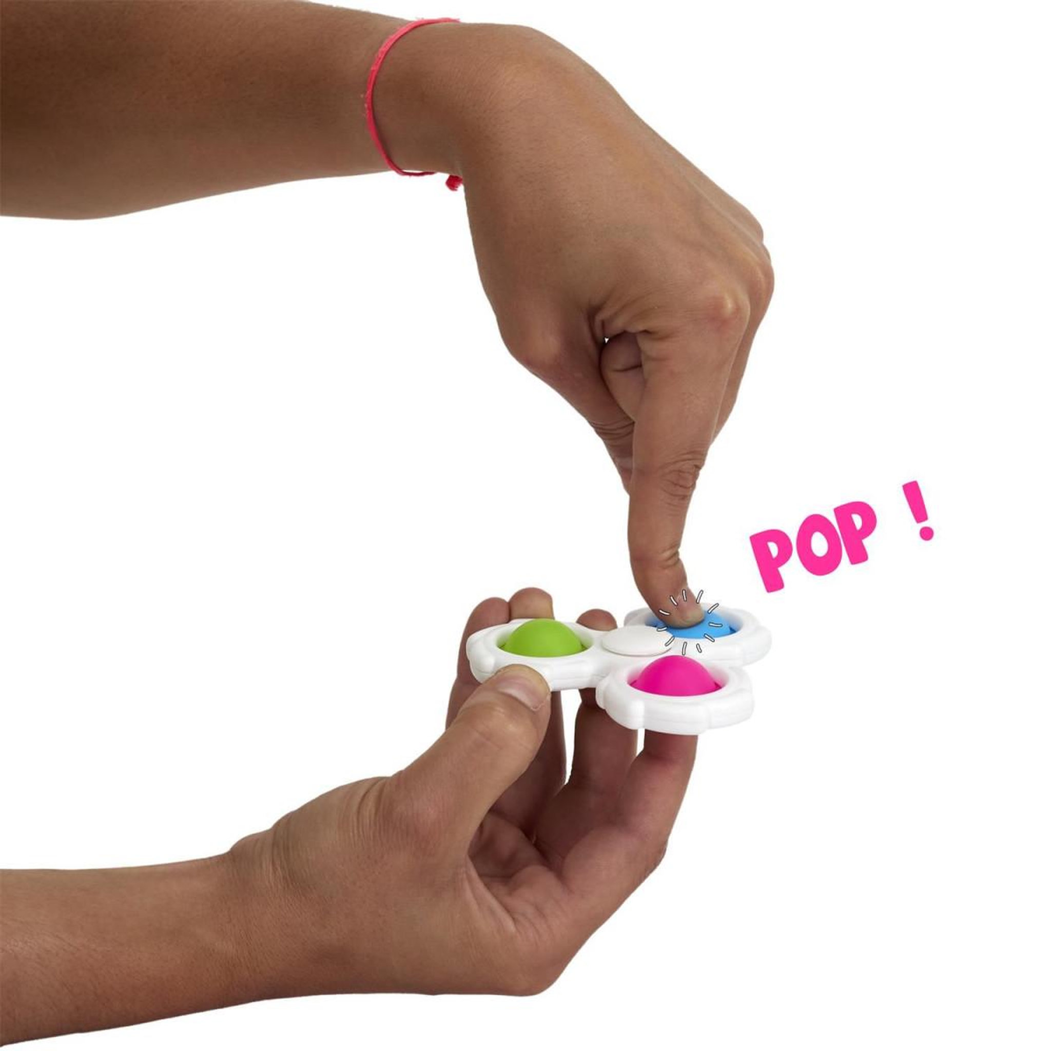 Voir la diapositive 5 : Jeux 2 momes Jeu Roulette  Bubble Game Tornado  9cm Blanc