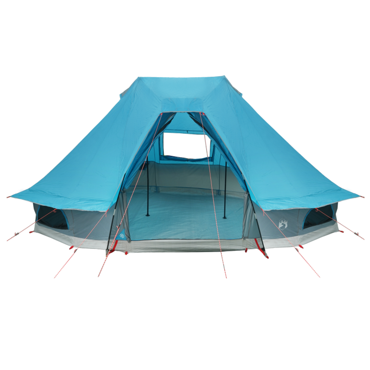 VIDAXL Tente Familiale Tipi Bleue 6 Personnes Étanche