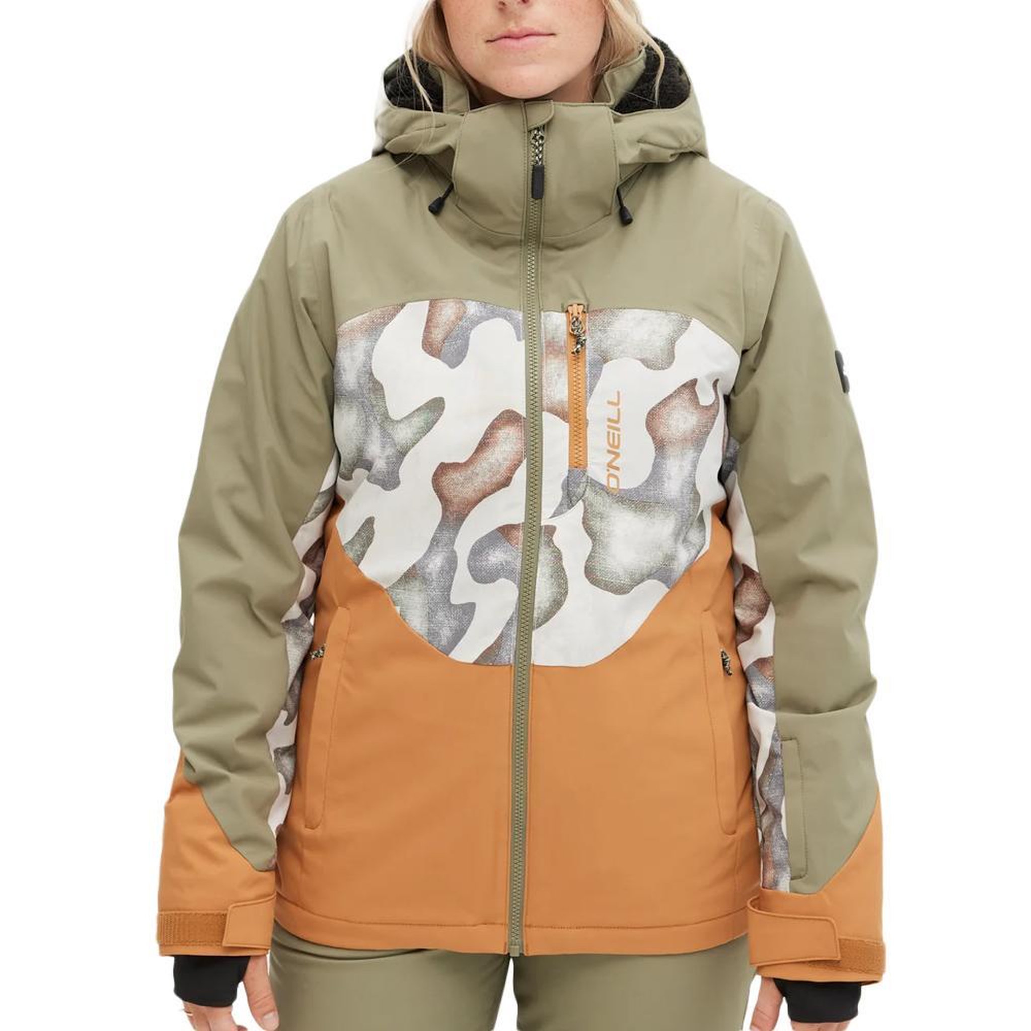 Voir la diapositive 2 : O'NEILL Manteau /Kaki Femme O'Neill Carbonite