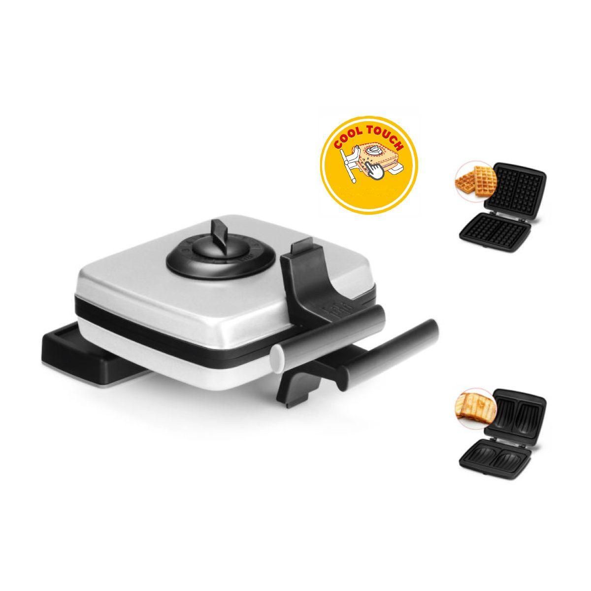 FRIFRI Gaufrier, croque monsieur COOL TOUCH WA102A + FM0025