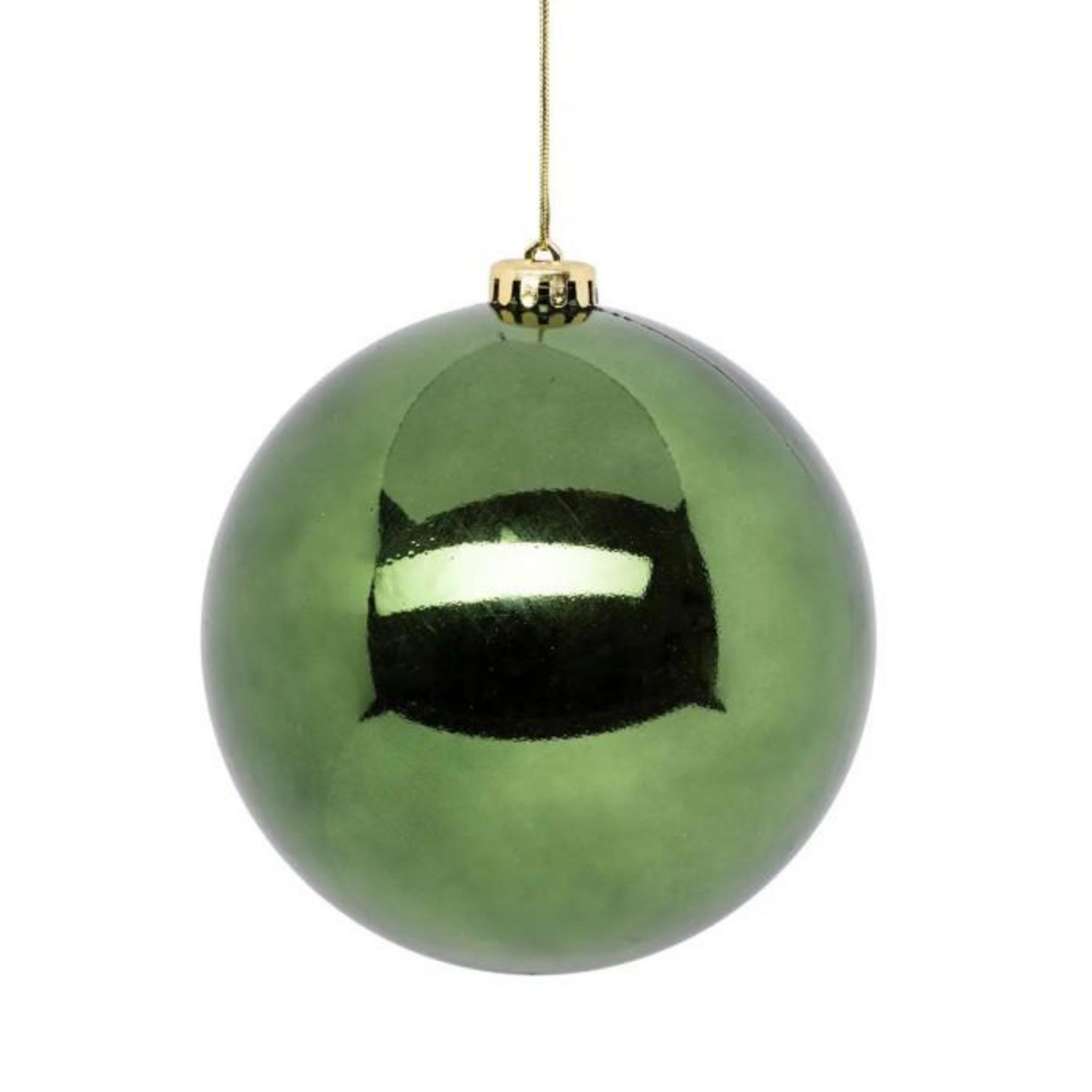 Grande boule de Noël gonflable (D65 cm) Vert - Déco de Noël pour la