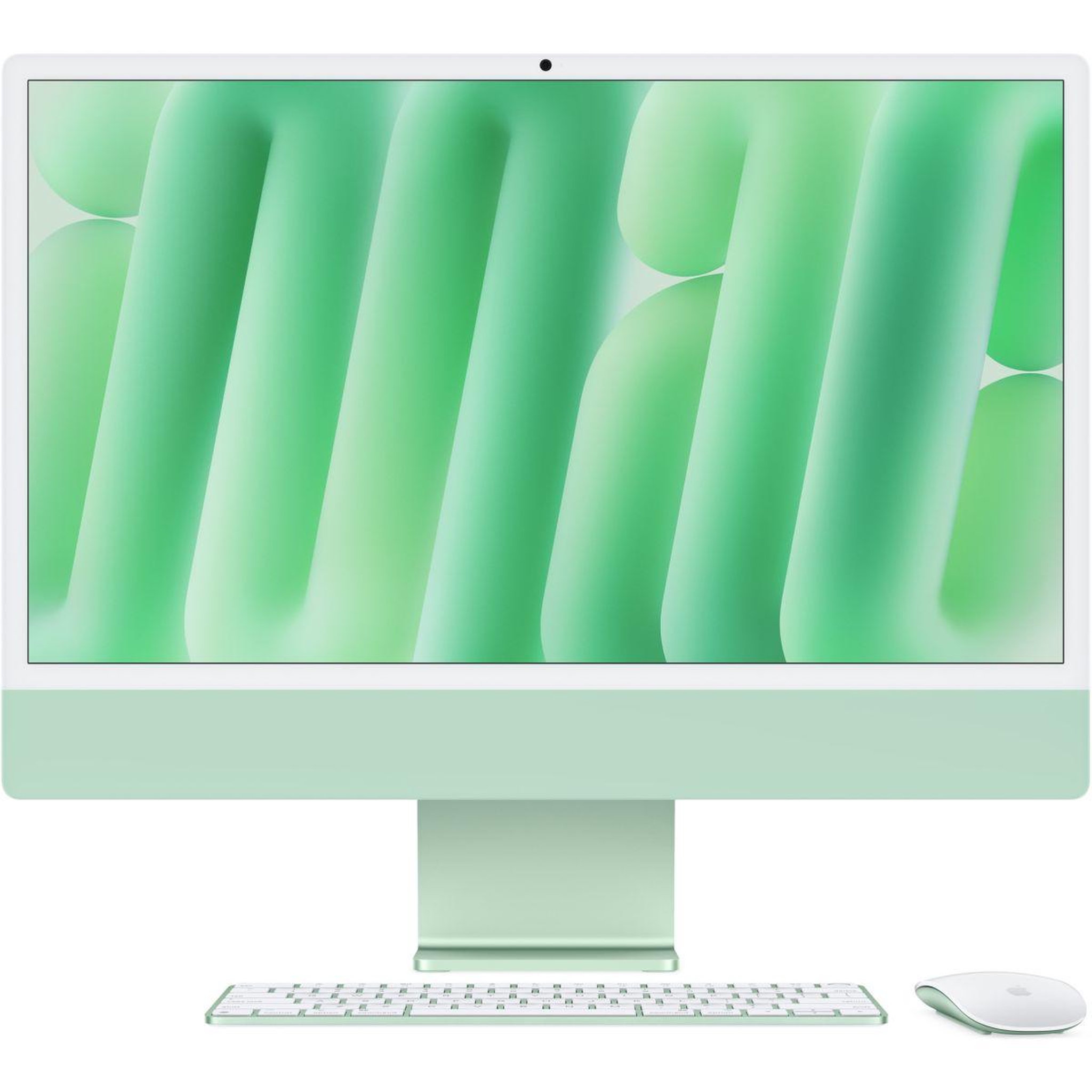 APPLE Ordinateur Apple 24  Ecran Retina 4,5K Puce M4 CPU 10 / GPU 10 coeurs Mémoire RAM 16Go Stockage 256Go SSD Vert