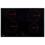 Voir la diapositive 3 : VIDAXL Plaque de cuisson à induction 4 brûleurs Verre 77 cm 7000 W