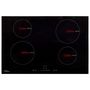 Voir la diapositive 3 : VIDAXL Plaque de cuisson à induction 4 brûleurs Verre 77 cm 7000 W