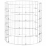 Voir la diapositive 3 : VIDAXL Poteau a gabion circulaire Acier galvanise Ø50x50 cm