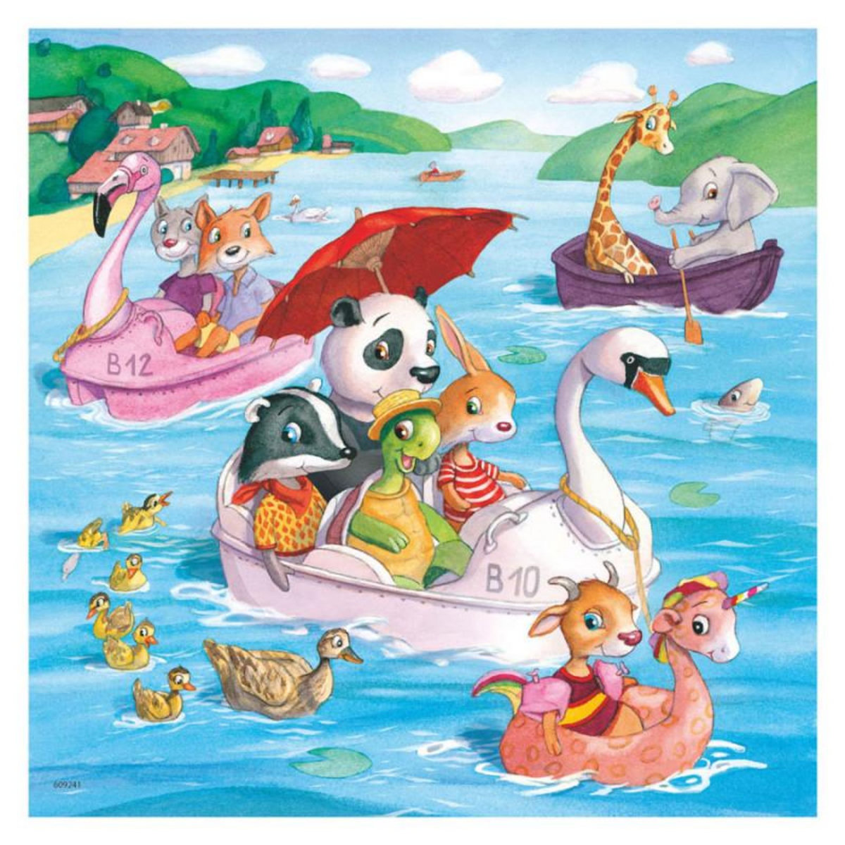 RAVENSBURGER Ravensburger - Water vehicles Jigsaw puzzle, 3x49pcs. 57207