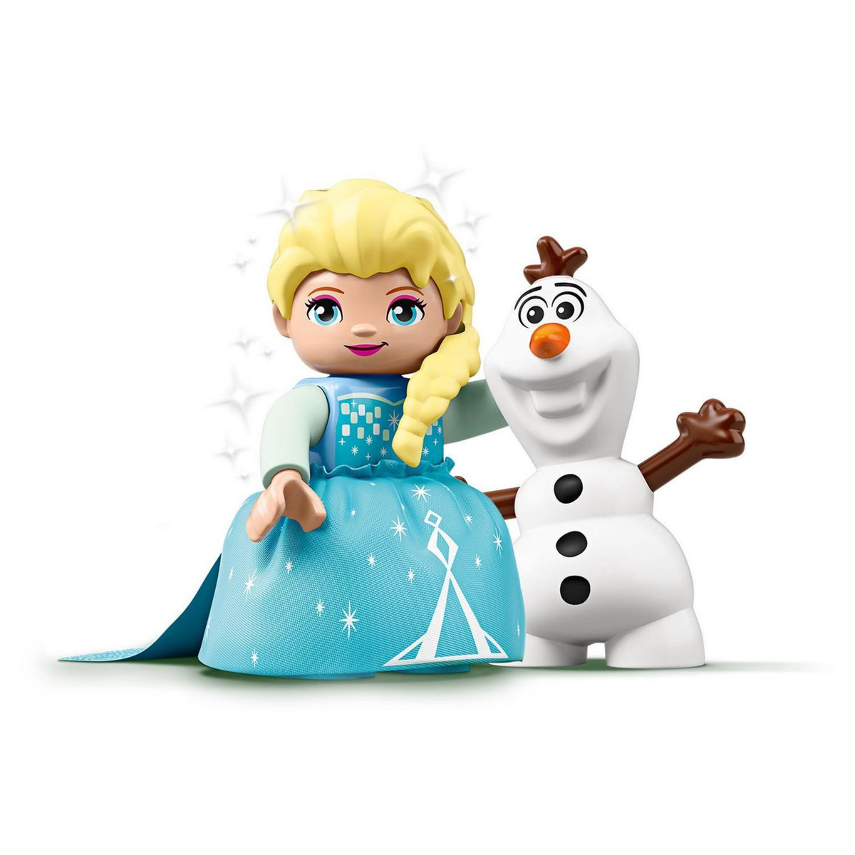 LEGO DUPLO Disney La Reine des neiges 10920 Le Goûter d&rsquo;Elsa Et Olaf, Jouet à Construire