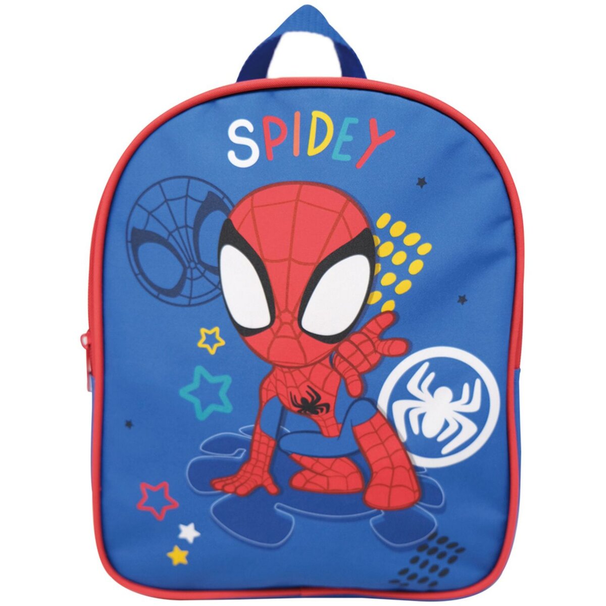 MARVEL Sac maternelle bleu Spiderman pas cher Auchan