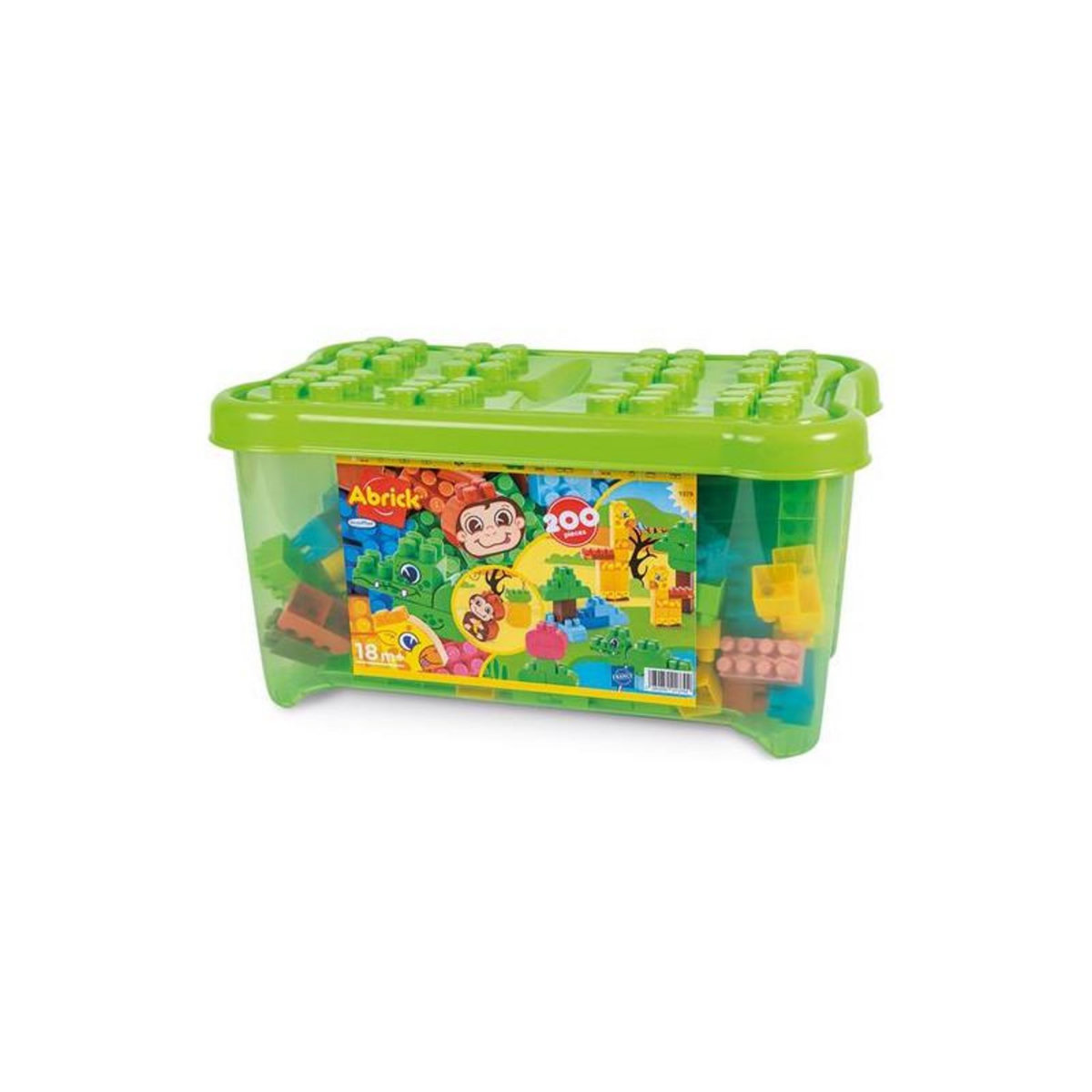 Ecoiffier Coffre jungle 200 pieces - Abrick