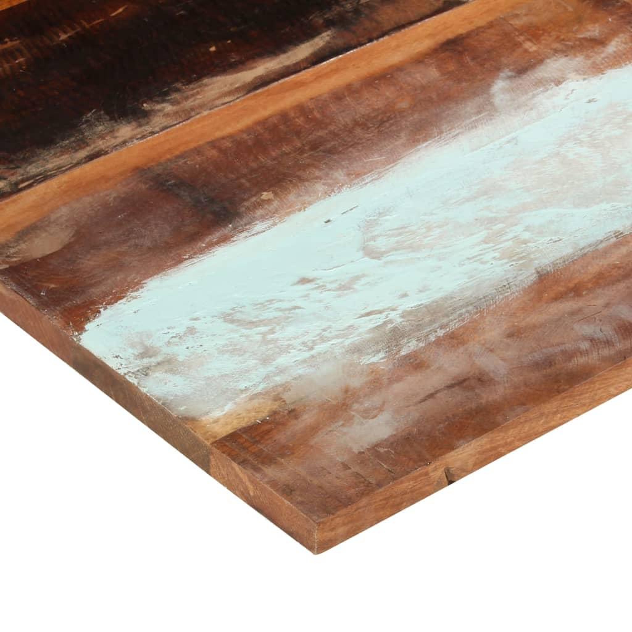 Voir la diapositive 5 : VIDAXL Dessus de table carre 80x80 cm 25-27 mm Bois de recuperation