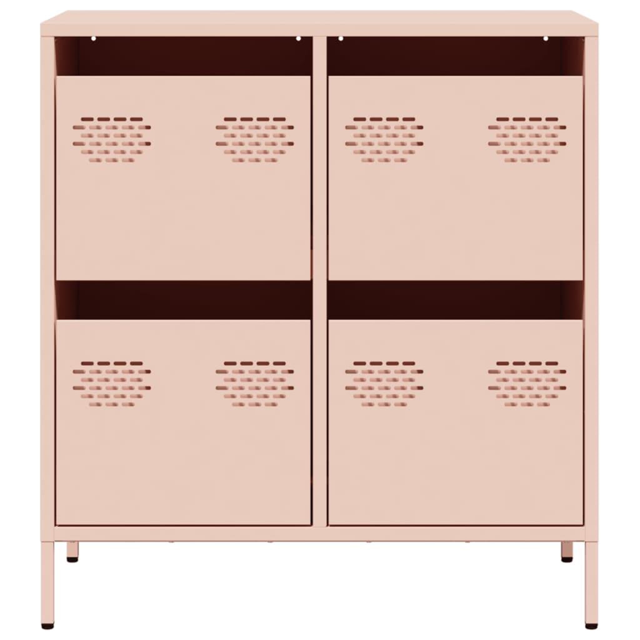 Voir la diapositive 5 : VIDAXL Buffet rose 68x39x73,5 cm acier lamine a froid