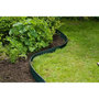 Voir la diapositive 3 : NATURE Bordure de jardin en polypropylene NATURE - Epaisseur 3 mm - H 15 cm x 10 m - Vert