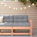 VIDAXL Canape d'angle de jardin bois massif douglas