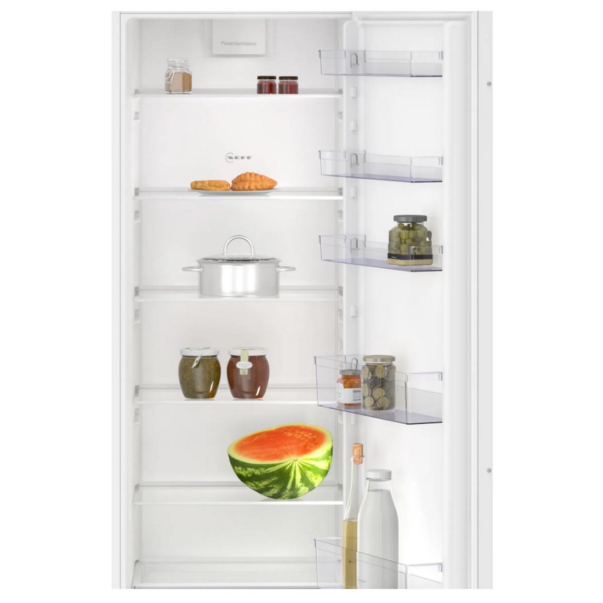 Voir la diapositive 4 : Neff Réfrigérateur 1 porte intégrable à glissières 310l - ki1811se0