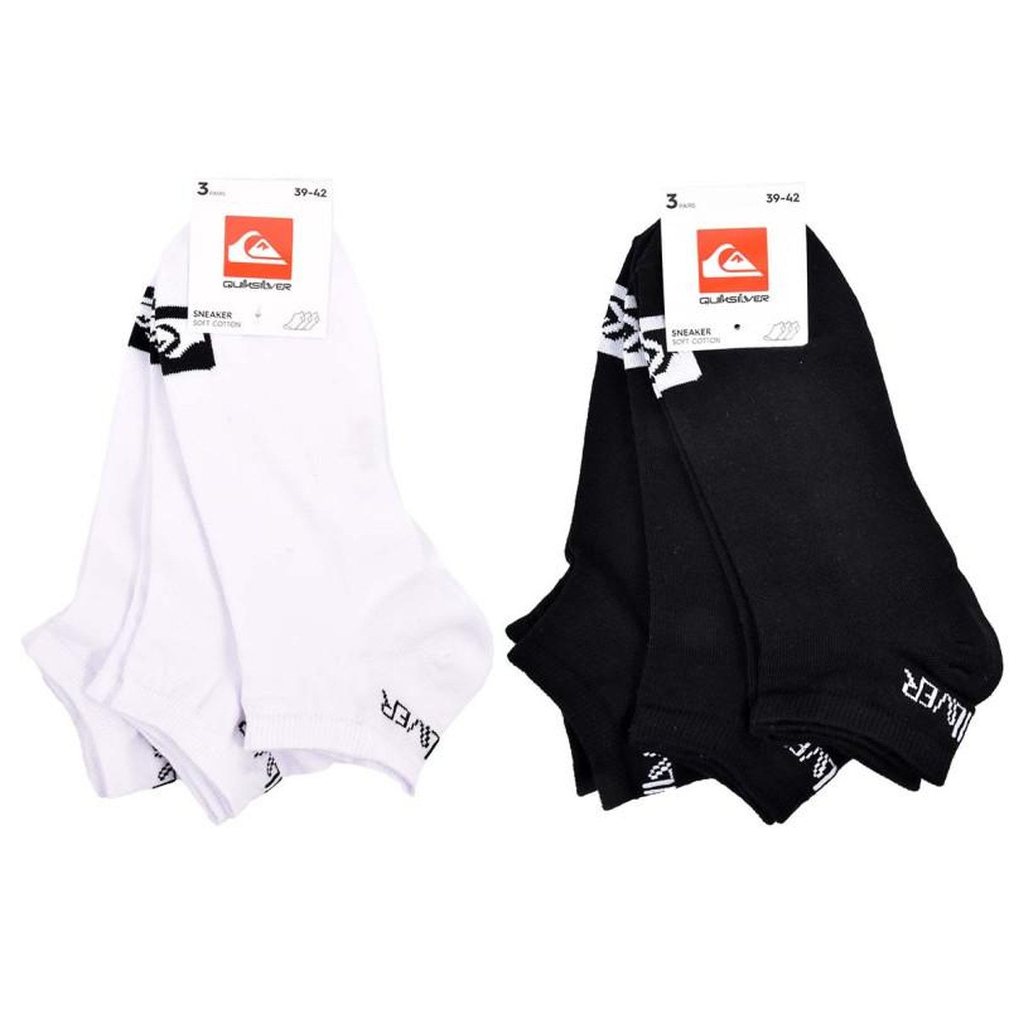 Voir la diapositive 4 : QUIKSILVER Chaussettes QUIKSILVER SNEAKER