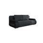 Voir la diapositive 6 : BEST MOBILIER Elio - canapé 3 places convertible - avec coffre - style contemporain
