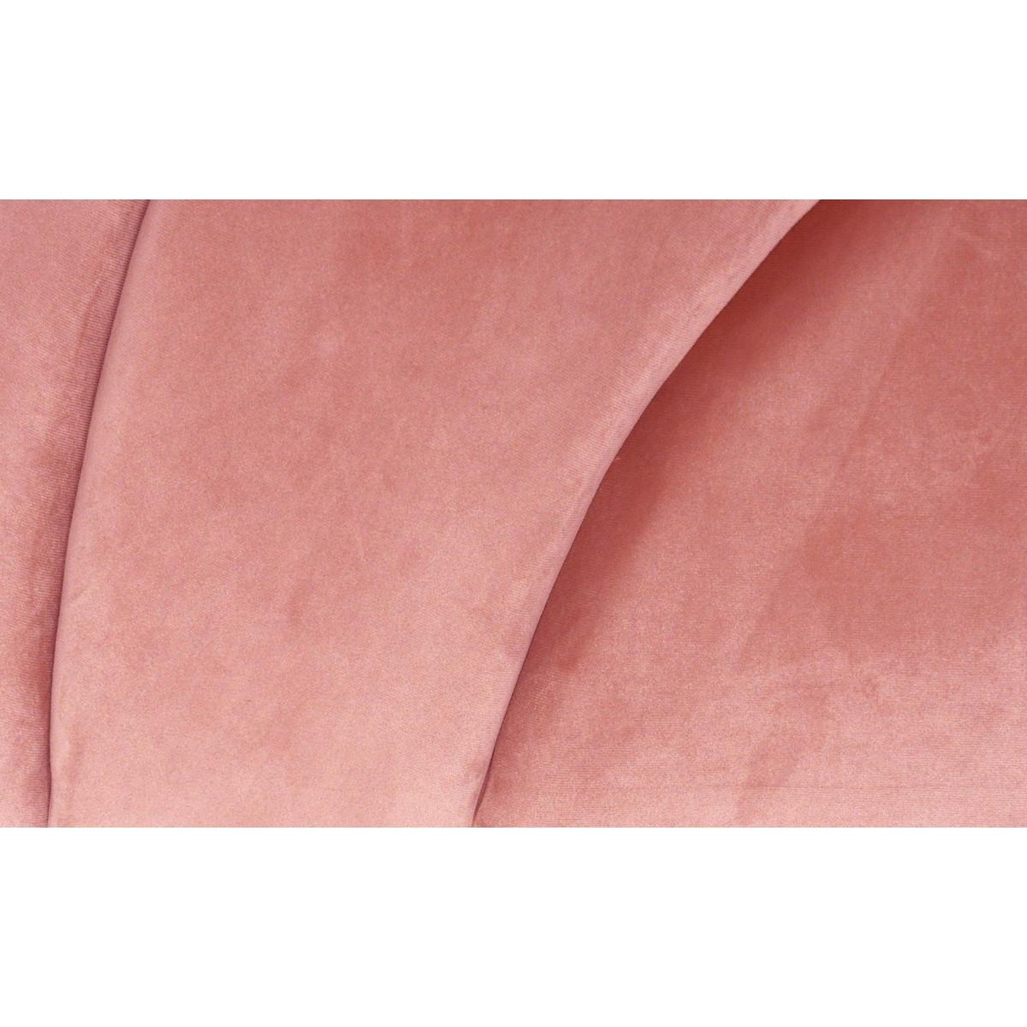Voir la diapositive 3 : Paris Prix Tête de lit en velours  shelly  160cm rose
