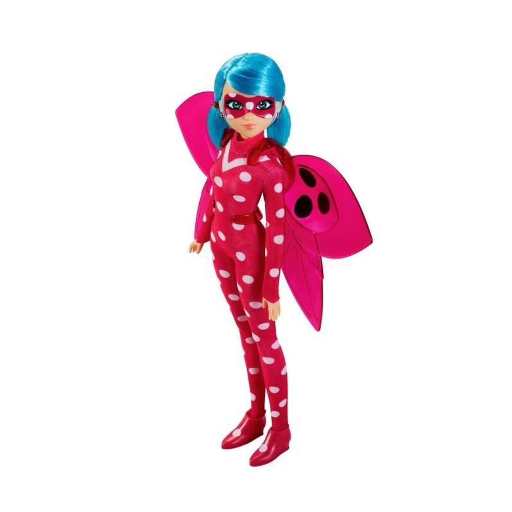 Voir la diapositive 4 : BANDAI Poupée mannequin articulée BANDAI - Miraculous - Poupée Miraculous - Cosmobug - 26 cm - P50017