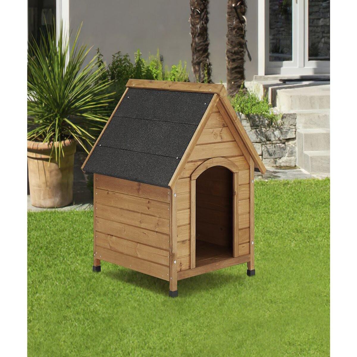 Habitat et Jardin Niche pour chien  Doggy  - 77 x 82 x 88 cm - Beige