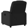 Voir la diapositive 5 : VIDAXL Fauteuil de massage inclinable electrique Noir Tissu