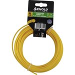ARNOLD Fil de coupe-bordure rond en nylon 3,0 mm × 15 m