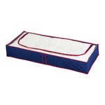 Wenko 4 housses de dessous de lit - Bleu