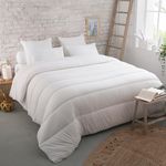 DUNLOPILLO Couette Respirante Tempérée. Coloris disponibles : Blanc
