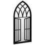 Voir la diapositive 3 : VIDAXL Miroir de jardin Noir 100x45 cm Fer pour utilisation exterieure