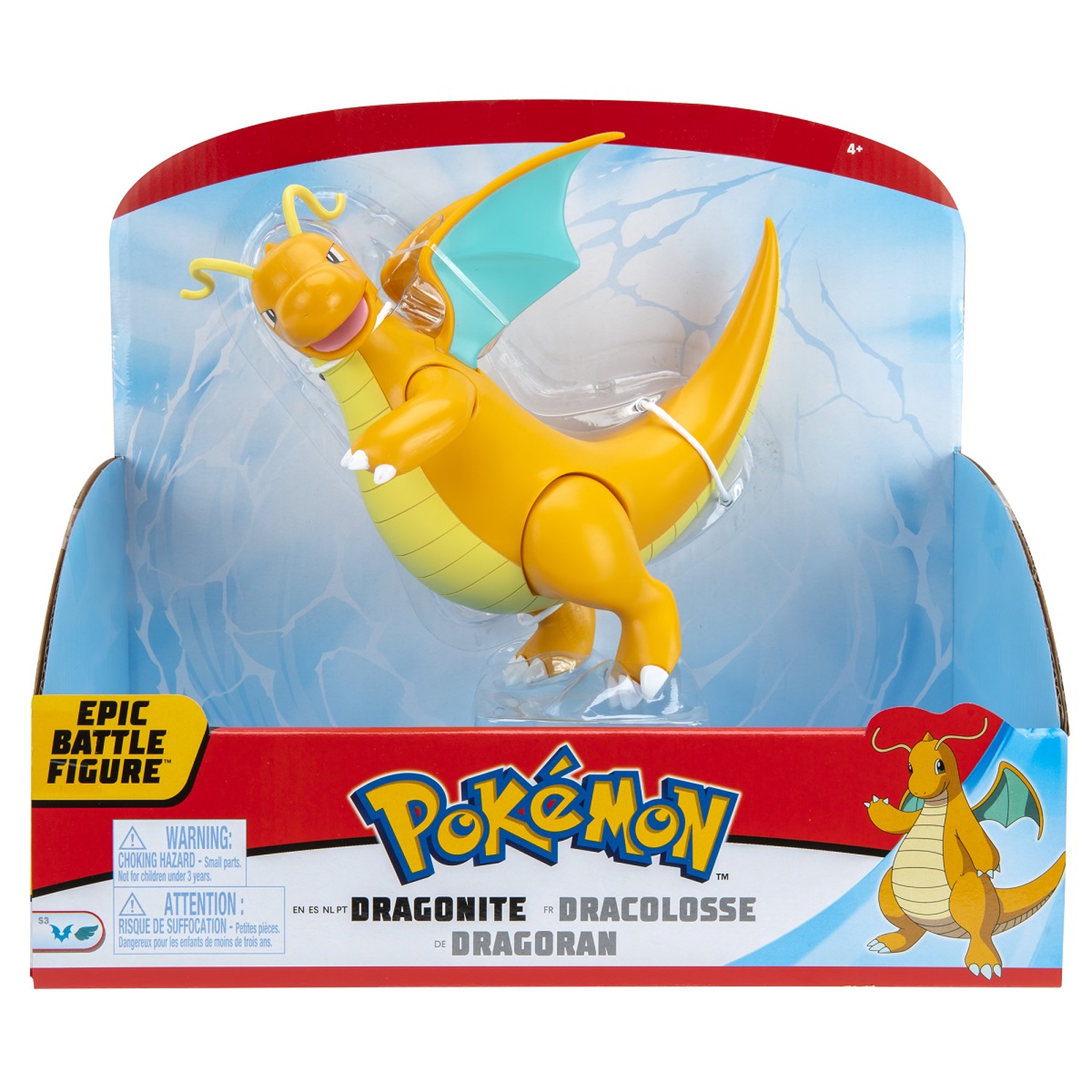Voir la diapositive 1 : BANDAI Figurines légendaires 30 cm Dracolosse - Pokémon