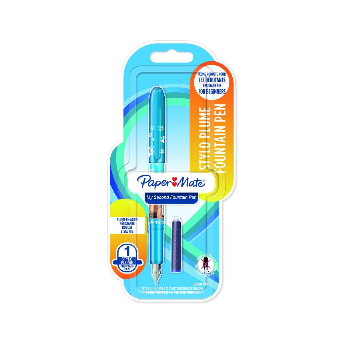 PAPERMATE  Stylo plume animaux chien