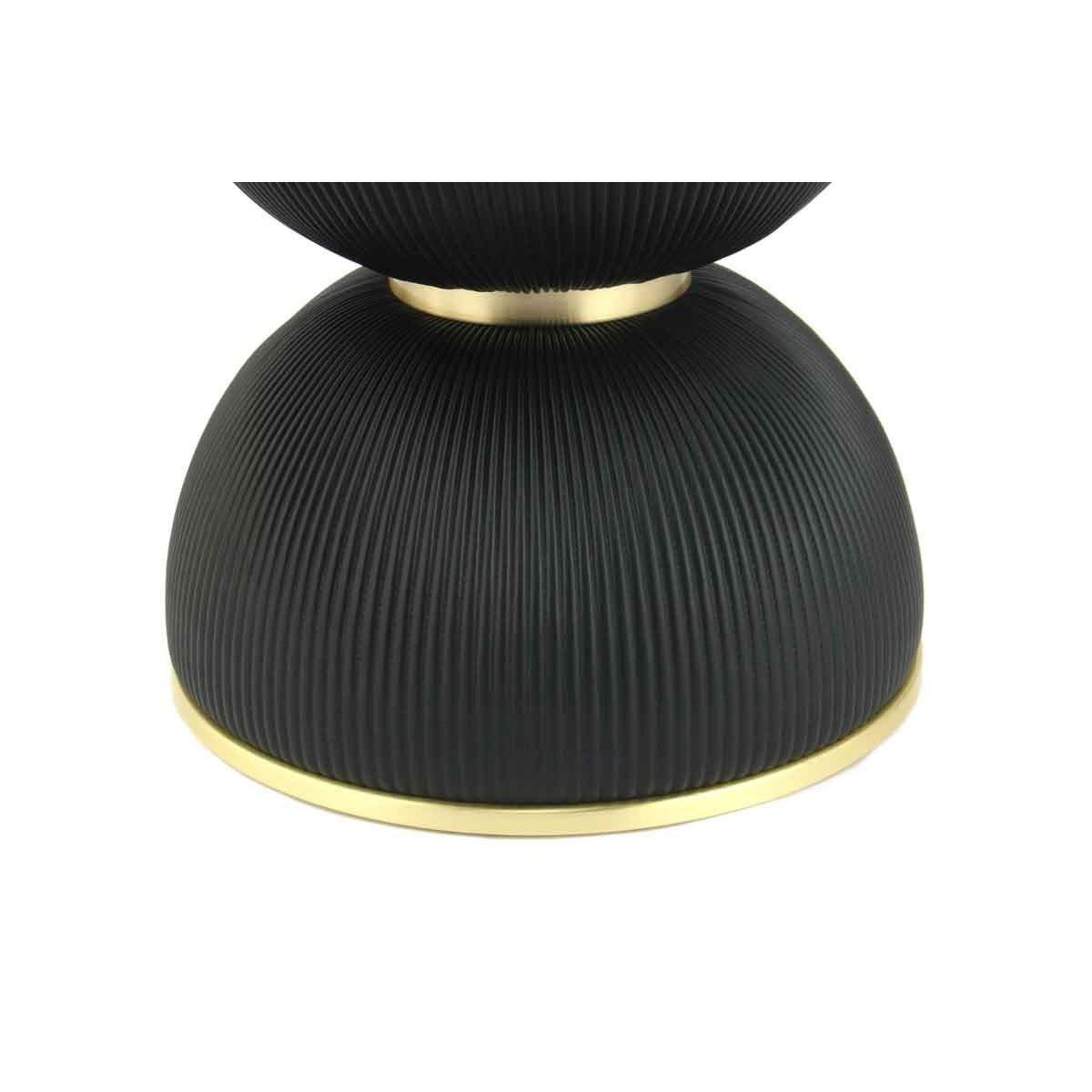 Voir la diapositive 4 : Paris Prix Table d'appoint design  jokai  51cm noir & or