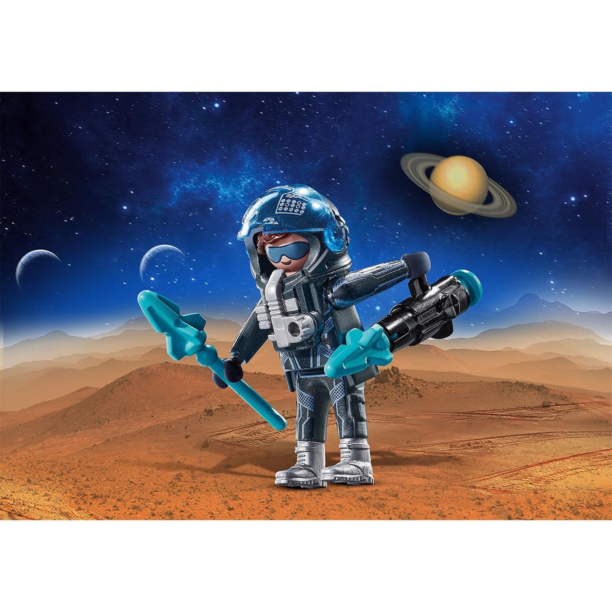 Voir la diapositive 2 : PLAYMOBIL City Life Ranger de l'espace