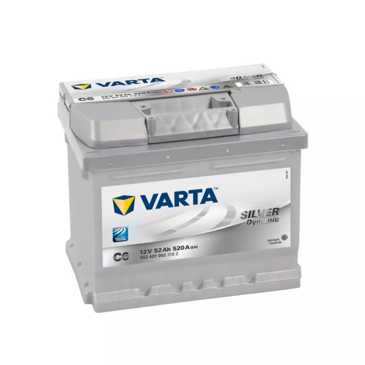 Varta Batterie Varta Silver Dynamic C6 12v 52ah 520A 552 401 052