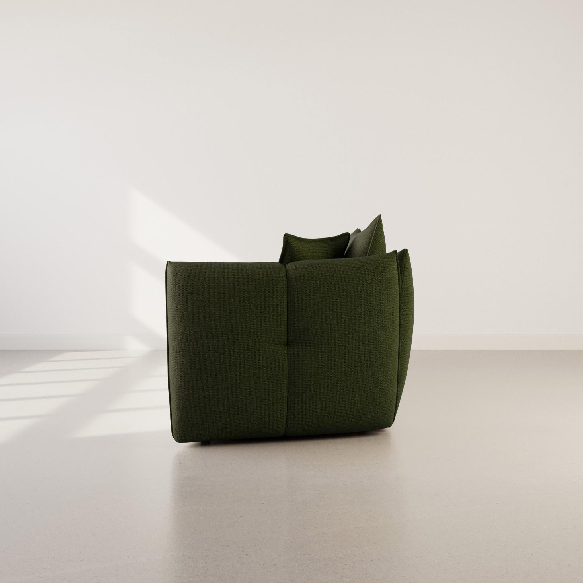Voir la diapositive 5 : LISA DESIGN Cassiopee - canapé d'angle gauche 4 places en tissu texturé