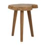 Voir la diapositive 2 : Paris Prix Tabouret en Bois  Budut  45cm Naturel