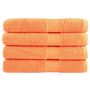 Voir la diapositive 1 : VIDAXL Serviettes de sauna de qualité supérieure SOLUND 4 pcs orange