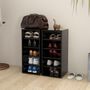 Voir la diapositive 3 : VIDAXL Armoires a chaussures 2 pcs Noir 31,5x35x70cm Bois d'ingenierie