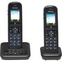Voir la diapositive 2 : PANASONIC Téléphone sans fil KX-TGH722FRB