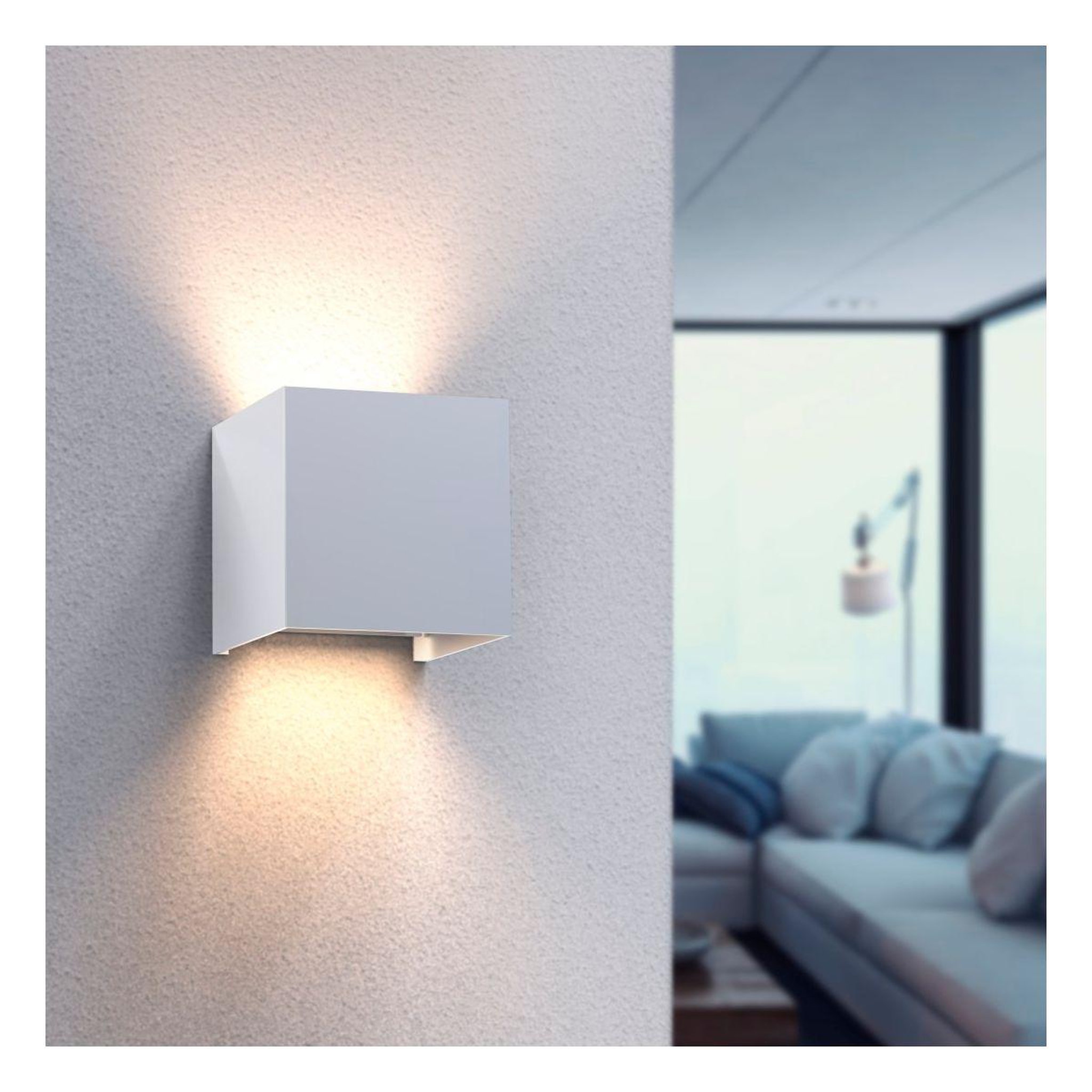 Voir la diapositive 3 : Hama Lampe connectée Wifi Blanche Ext