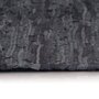 VIDAXL Tapis Chindi tisse a la main Cuir 120 x 170 cm Gris