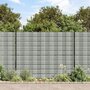 Voir la diapositive 1 : VIDAXL Brises-vues de jardin 10 pcs gris pierre 252,5x19 cm PVC