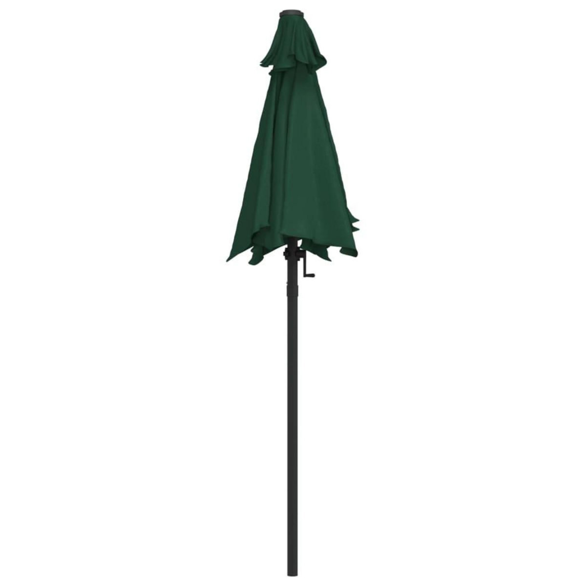 VIDAXL Parasol Vert 200x224 cm Aluminium