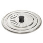 Voir la diapositive 1 : Paris Prix Couvercle de Cuisson en Inox  Universel  26cm Argent