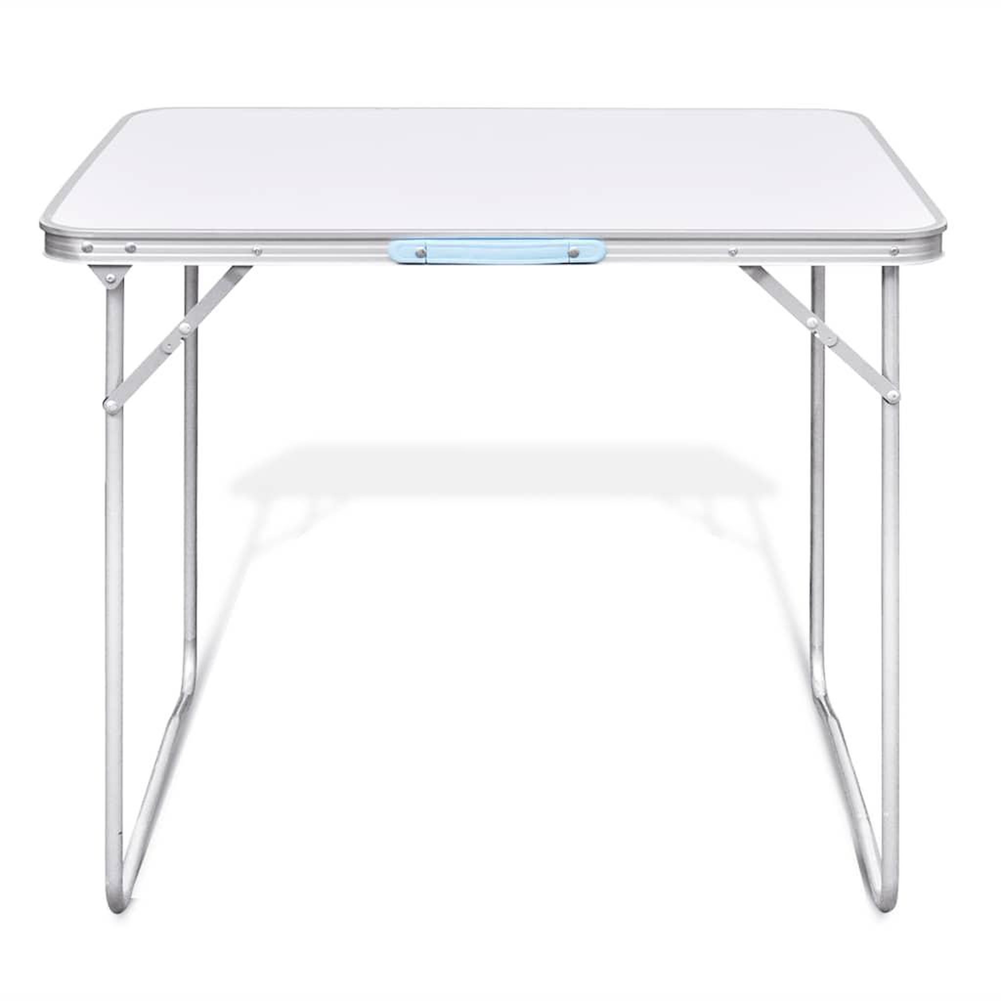 Voir la diapositive 3 : VIDAXL Table pliable de camping avec cadre metallique 80x60 cm