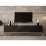 BEST MOBILIER Celeste - meuble tv - 190 cm - style contemporain -